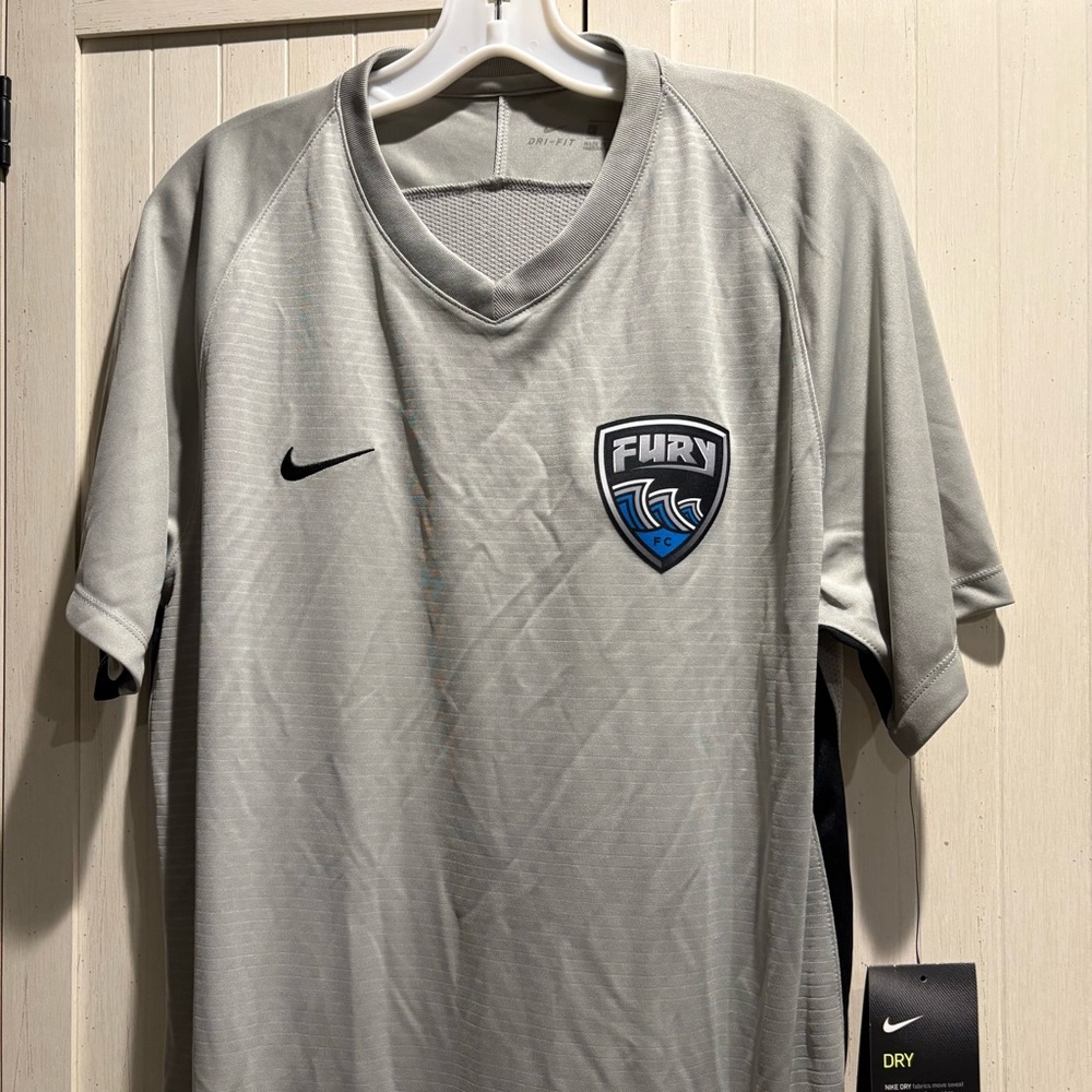 Nike Silver Fury FC Men's Hockey Jersey